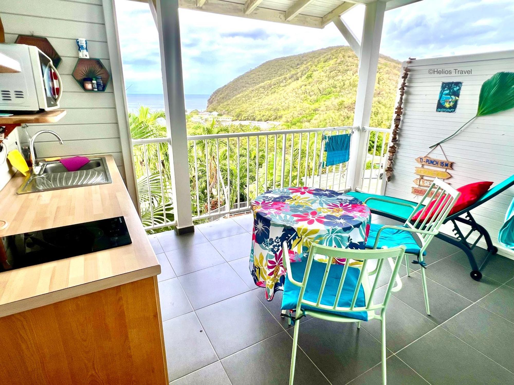 Appartement Tillet. O Coeur De Deshaies. Luaran gambar